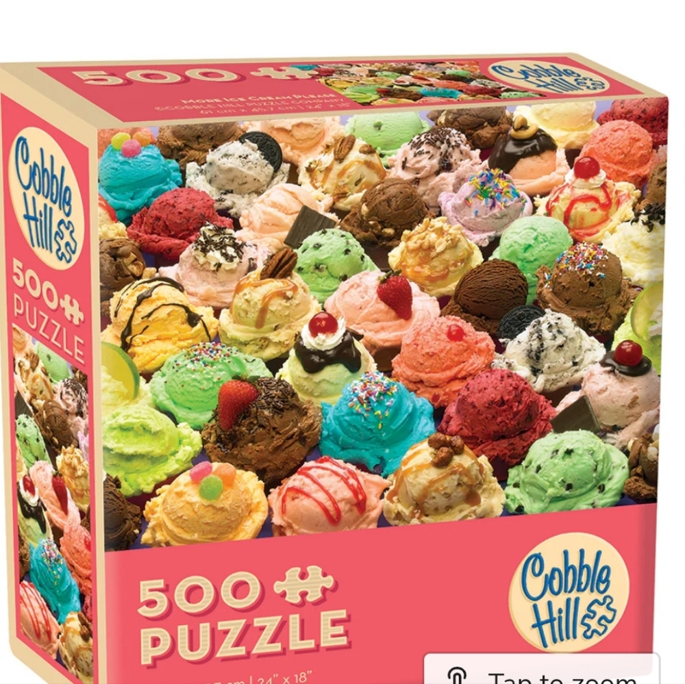 Like New Cobble Hill Ice Cream Puzzle